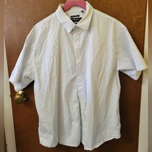 Kenneth Cole Men's Button Down Short Sleeved Shirt Size 2X